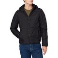 Wrangler Men's THE PUFFER Jacket, Black, Large