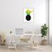 Stupell Industries Welcome To My Little Jungle Yellow Monkey Pineapple Oversized Wall Plaque Art By Atelier Posters in Brown | Wayfair