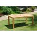 Amazonia Florente Outdoor Patio Teak Dining Rectangular Table