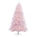 Puleo International 7.5 ft. Pre-lit Northern Fir White Christmas Tree