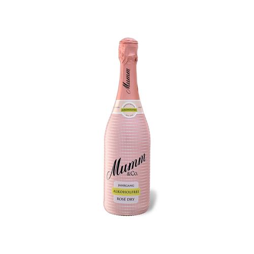 Mumm Dry Rosé, alkoholfreier Schaumwein