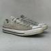 Converse Shoes | Converse Womens Chuck Taylor All Star M7652 Ivory Sneaker Shoes Size W 8 M 6 | Color: Gray | Size: W 8 M 6