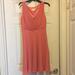 J. Crew Dresses | Lovely Peach Cocktail Or Party Dress. Flowy & Cool | Color: Red | Size: 6