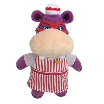 Disney Toys | Disney Doc Mcstuffins Plush Hallie Hippo 8" Beanbag Stuffed Animal Hippopotamus | Color: Cream/Tan | Size: About 8"