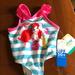 Disney Swim | Disney Baby Bathing Suit Nwt | Color: Red/Brown | Size: 6mb