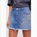 Free People Skirts | Jean Skirt Free People | Color: Blue | Size: 0