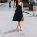 J. Crew Dresses | J.Crew Button-Front Sundress In Cotton Poplin Navy | Color: Black | Size: 0