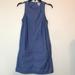 J. Crew Dresses | J Crew Sleeveless Denim Dress With Pockets | Color: Blue | Size: Xxs