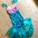 Disney Costumes | Disney Princess The Little Mermaid Dress Up | Color: Blue | Size: 3t - 4t