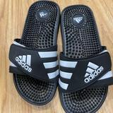 Adidas Shoes | Adidas Slides | Color: Black | Size: 7
