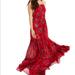 Free People Dresses | Free People Maxi Dress | Color: Red/Brown | Size: Xs