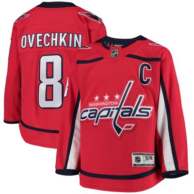 Rotes Washington Capitals-Heimtrikot von Alexander Ovechkin für Jugendliche Image