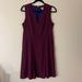 J. Crew Dresses | Cute Cherry J.Crew Dress With Pockets | Color: Purple/Black | Size: 8