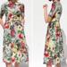 Zara Dresses | ... Zara Floral Dress | Color: Silver | Size: L