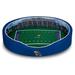 Royal Kansas Jayhawks 7'' x 22'' 34'' Medium Stadium Oval Dog Bed