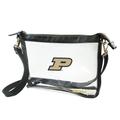 Women's Black Purdue Boilermakers Large Crossbody Bag