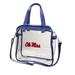 Women's Blue Ole Miss Rebels Clear Tote Bag