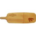 Kansas State Wildcats Personalized Bamboo Paddle Serving Board