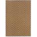 Karavia Indoor/Outdoor Area Rug in Tan/ Light Tan - Oriental Weavers K1330X240330ST