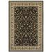 Kashan Indoor Area Rug in Black/ Ivory - Oriental Weavers K108B1160230ST