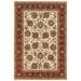 Ariana Indoor Area Rug in Ivory/ Red - Oriental Weavers A117J3240240SQ