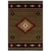 Hudson Indoor Area Rug in Green/ Red - Oriental Weavers H087J1235330ST