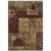 Tybee Indoor Area Rug in Green/ Red - Oriental Weavers T851U6152229ST