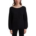 ESPRIT Women's 991EE1I311 Sweater, 001/Black, M