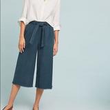 Anthropologie Pants & Jumpsuits | Cloth And Stone Anthropologie Wide Leg Crop Pants | Color: Brown | Size: 26