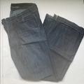 American Eagle Outfitters Jeans | American Eagle Dark Washed Wide Leg Jeans | Color: Black/Blue | Size: 6
