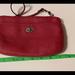Coach Bags | Coach Dark Red Wristlet | Color: Red | Size: Os