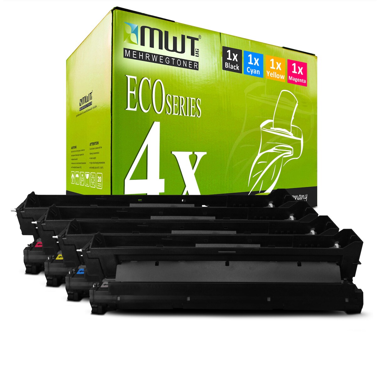 4 Mehrwegtoner kompatible Bildtrommel ersetzt Xerox 108R00647 108R00649 108R00648 108R00650 Mehrfarbig Image