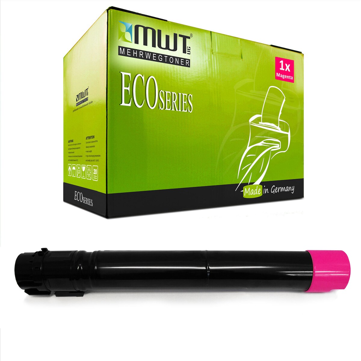 1 Mehrwegtoner kompatible Lasertoner ersetzt Dell 593-10923 R272N Magenta Image