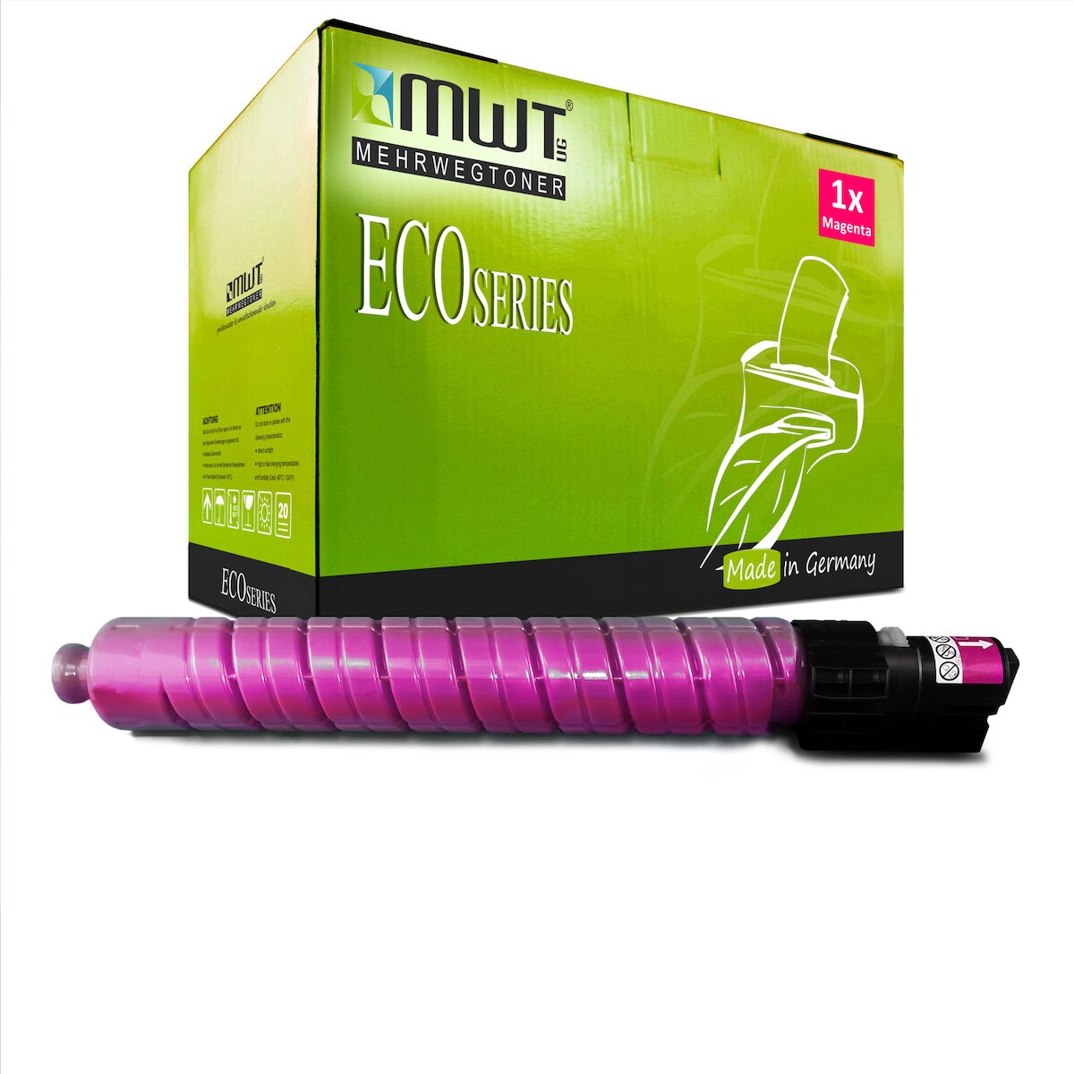 1 Mehrwegtoner kompatible Lasertoner ersetzt Ricoh 842050 Magenta Image