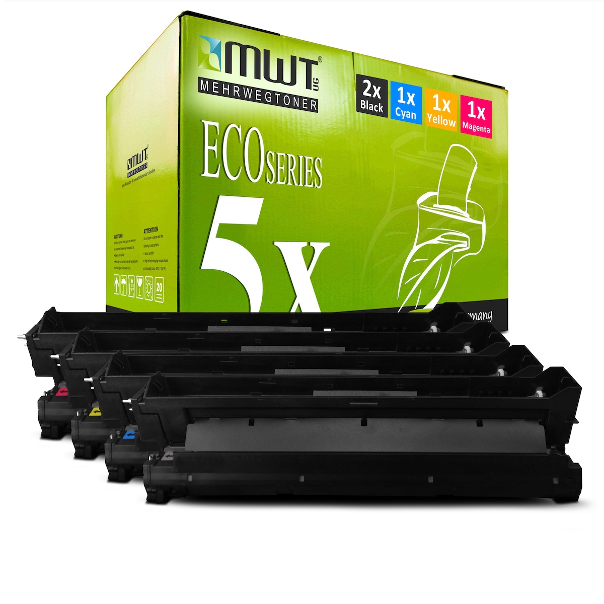 5 Mehrwegtoner kompatible Bildtrommel ersetzt Xerox 108R00647 108R00649 108R00648 108R00650 Mehrfarbig Image