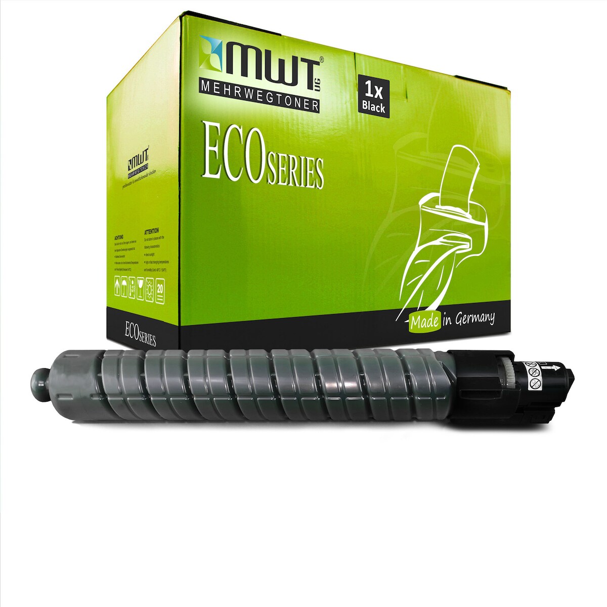 1 Mehrwegtoner kompatible Lasertoner ersetzt Ricoh 841124 TYPE3300K Schwarz Image
