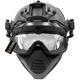 Fast Airsoft HelmetAirsoft Tactical Paintball Half Face Protection Mask And Goggles Set, For Paintball CS Game Set