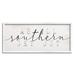 Stupell Industries Southern As All Get Out Phrase Typography Arrangement Stretched Canvas Wall Art By Daphne Polselli in Black/White | Wayfair