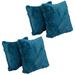 Everly Quinn 55_17-Inch Fur Throw Pillows Polyester/Polyfill/Faux Fur in Blue | 8 H x 17 W x 17 D in | Wayfair 9F430F8318A34A4E9B42CE68B1B6B5C6