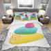 Designart 'Minimal Spots Balance I' Geometric Bedding Set - Duvet Cover & Shams