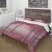 Designart 'Pink Forest' Cottage Bedding Set - Duvet Cover & Shams