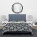 Designart 'Starshaped abstract Technology' Mid-Century Modern Bedding Set - Duvet Cover & Shams