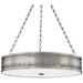 Hudson Valley Gaines 30" Wide Historic Nickel Pendant Light