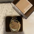 Michael Kors Accessories | New Without Tags Michael Kors Chronograph Bradshaw Gold-Tone Watch 43mm Mk626 | Color: Gold | Size: Os