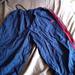 Adidas Pants | Adidas Size Large Navy Blue Track Pants | Color: Blue/Red | Size: L