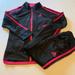 Adidas Matching Sets | Euc Adidas Track Suit Size: 5 | Color: Black/Pink | Size: 5g