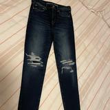 American Eagle Outfitters Jeans | American Eagle Super Stretch Super Hi Rise Jegging | Color: Black | Size: 10