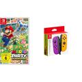 Mario Party Superstars [Nintendo Switch] + Nintendo Joy-Con 2er-Set, Neon-Lila/Neon-Orange