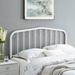 Winston Porter Lennon Metal Headboard Metal in White | 51.5 H x 37.5 W in | Wayfair 1D89970457BA46D2B282C171BB316D84