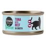 Cosma Nature 24 x 70 g - Tonno con Manzo